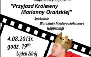 Przyjazd Królewny Marianny Orańskiej