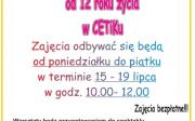Warsztaty teatralne w CETiKu w Stroniu Śląskim